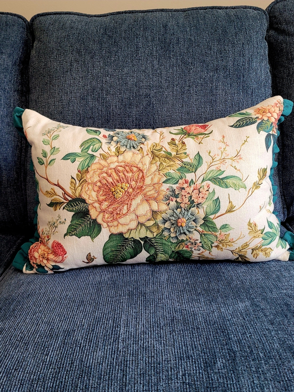 Floral Decorative Pillow